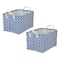 DII® Extra Large Lattice PE-Coated Cotton Polyester Laundry Bin, 2ct.